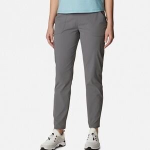 Columbia Women's Climber Canyon Pants Straight Leg Gray Large